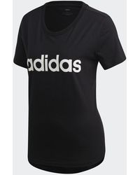 adidas - Essentials Linear Tee - Lyst