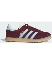 adidas - Golf Gazelle Spikeless Golf Shoes Burgundy Kj8229 - Lyst