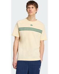 adidas - Chest Stripes T-Shirt - Lyst