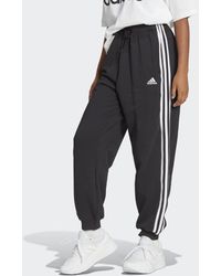 adidas - Essentials 3-Stripes French Terry Loose-Fit Joggers - Lyst