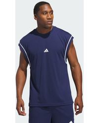 adidas - Basketball All-World Sleeveless Tank Top - Lyst