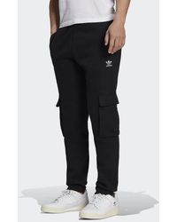 adicolor essentials trefoil cargo joggers