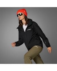 adidas - Multi Essentials 2L Rain Jacket - Lyst