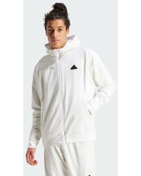 adidas - Track Top Z.N.E. Woven Full-Zip Hooded - Lyst