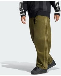 adidas - Winter Club Barrel Leg Corduroy Trousers - Lyst