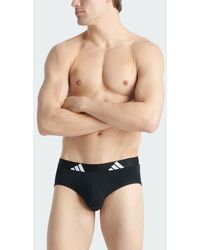 adidas - Active Flex Cotton Brief 3 Pack Underwear - Lyst