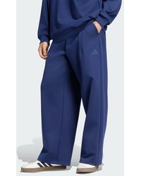 adidas - Soft Lux Winter Knit Straight Leg Joggers - Lyst