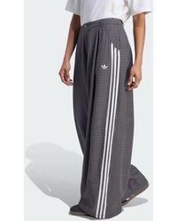 adidas - Checks Trouser Loose Trousers - Lyst