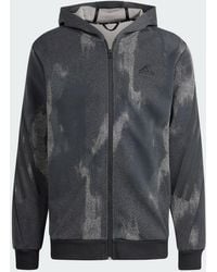 adidas - Future Icons 3-Stripes Full Zip Hoodie - Lyst
