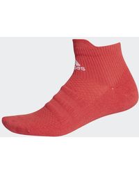 adidas Alphaskin Ankle Socken - Rot