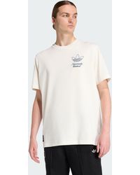 adidas - T-Shirt Con Grafica Newcastle United Fc Terrace Icons - Lyst