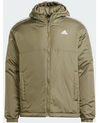 adidas - Giacca Con Cappuccio Essentials Insulated - Lyst