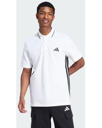 adidas - Essentials 3-Stripes Piqué Polo Shirt - Lyst