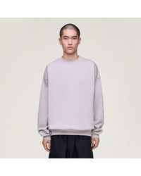 adidas - Y-3 Brushed Terry Crew Sweatshirt - Lyst