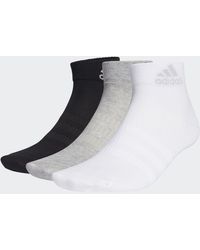 adidas Ankle Socken, 3 Paar - Grau