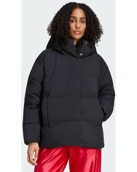 adidas - Helionic Down Puffer Hooded Jacket - Lyst