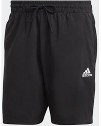 adidas - Essentials 3 Stripes Shorts - Lyst