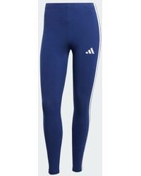 adidas - Essentials 3-Stripes Cotton Leggings - Lyst
