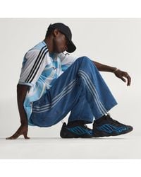 adidas - Firebird Adicolor Denim Pants - Lyst