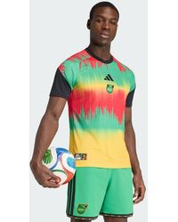 adidas - Jamaica 26 X Bob Marley Home Pre Match Jersey - Lyst