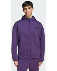 adidas - Z.N.E. Full-Zip Hooded Track Jacket - Lyst