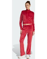 adidas - Glam Velvet Tracksuit - Lyst