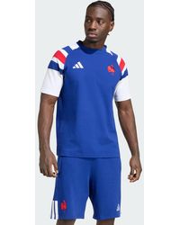 adidas - France Rugby Travel T-Shirt - Lyst