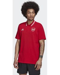 adidas - FC Arsenal 3-Streifen Poloshirt - Lyst