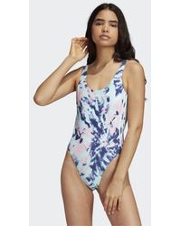 adidas Badeanzug - Blau