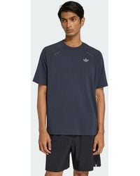 adidas - Tech Trefoil Essentials Polyester T-Shirt - Lyst