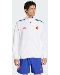 adidas - France Rugby Anthem Jacket - Lyst