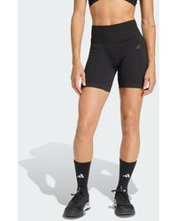 adidas - Workout Essentials Knit Scrunch 5 Inch Leggings - Lyst