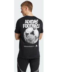 adidas - T-Shirt Grafica Con Storia Del Tango Del Calcio - Lyst