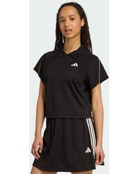 adidas - Camiseta Tipo Polo De Tenis Stadiom Con 3 Bandas, Confeccionada En Jacquard - Lyst