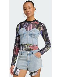 adidas - Bustino X Jeremy Scott Pride Denim - Lyst
