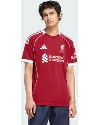 adidas - Liverpool Fc 25/26 Home Jersey - Lyst