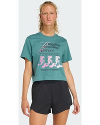 adidas - T-Shirt Les Mills Movers Graphic - Lyst