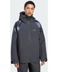 adidas - Terrex Xperior Hybrid Primeknit Spray Dye Climaproof+ Jacket - Lyst
