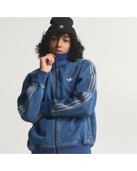 adidas - Adicolor Denim Firebird Track Top - Lyst