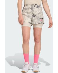 adidas - Pantaloncini Own The Run Spray Dye 2-In-1 - Lyst