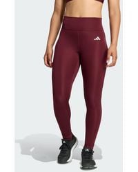 adidas - Optimé Essentials Stash Pocket Full-Length Leggings - Lyst