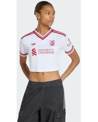 adidas - Liverpool Fc 26/27 Away Jersey Crop - Lyst