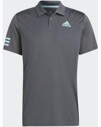 adidas Originals - Club Tennis 3-Stripes Polo Shirt - Lyst