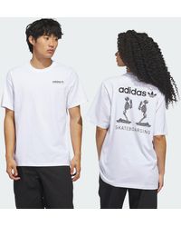 adidas - Skateboarding Skeletons T-Shirt - Lyst