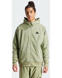 adidas - Z.n.e. Woven Full-zip Hooded Track Top - Lyst