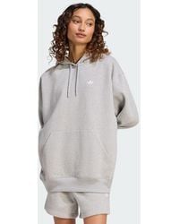 adidas - Essentials Oversized Fleece Hoodie - Lyst