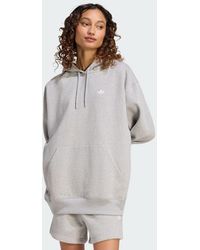 adidas - Sudadera Con Capucha De Felpa Y Corte Holgado Essentials - Lyst