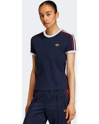 adidas - 3-Stripes Slim T-Shirt - Lyst
