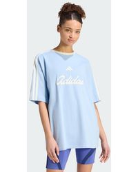 adidas - Lux Tiro Loose Graphic T-Shirt - Lyst
