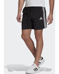 adidas AEROREADY Essentials Chelsea 3-Streifen Shorts - Schwarz